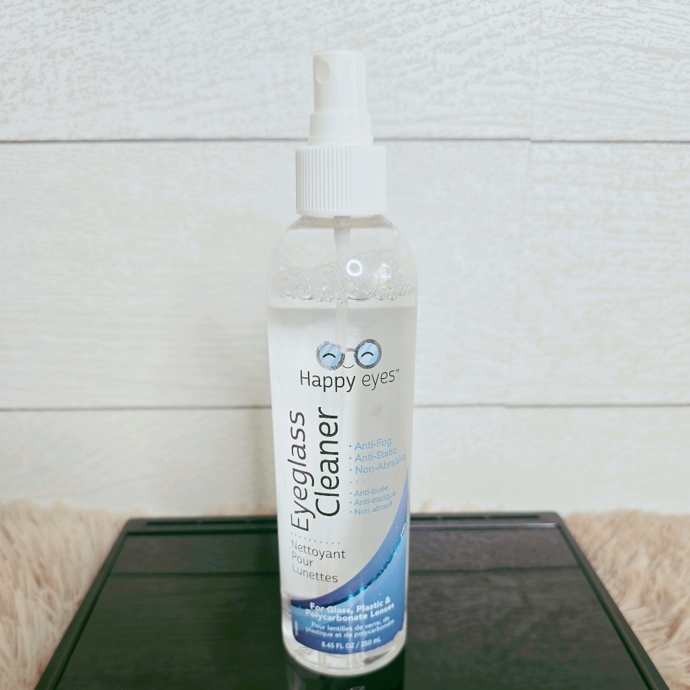 HAPPY EYES | EYEGLASS CKEANER- CLEAR-NWOT